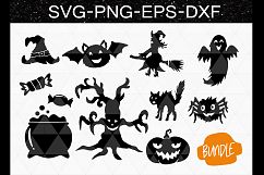 Halloween Clipart Hand Drawn SVG DXF EPS Product Image 1