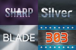 Metallic Text Effects Mockup Product Image 3
