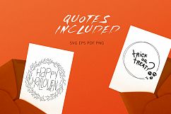 Halloween Wreaths Vector Pack Product Image 3