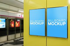 Subway Billboards Mockups Vol.1 Product Image 4