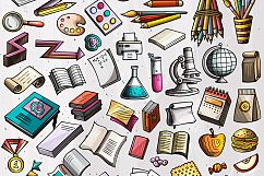 School Cartoon Objects Set Product Image 3