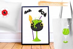 Halloween Cocktails graphics and illustrations Product Image 5