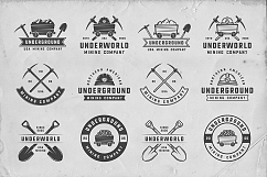 36 Vintage Mining Emblems part 2 Product Image 4