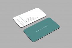 Beautiful Simple Classy Modern Business Card Product Image 1