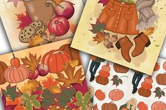 Happy Fall Autumn Design Kit Product Image 7