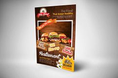Restaurant Menu Flyer Template Product Image 3