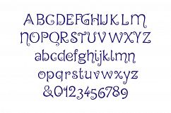 Cross Stitch Alphabet Pattern - Alph98 Product Image 2