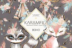 Boho Clipart Product Image 4