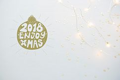 New Year cards&amp;Typography Product Image 4
