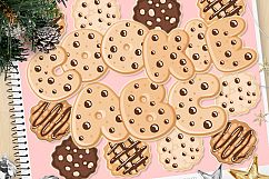 Chocolate Chip Cookie Alphabet and Numbers Product Image 1