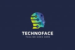 Tecnology face logo Product Image 2