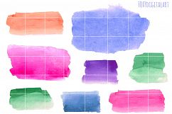 Watercolor Background Watercolor Blotches Product Image 5