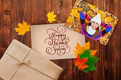 Thanksgiving quotes and clipart collection Product Image 6