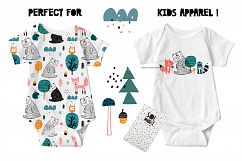 FOREST WALK creative graphic set Product Image 5
