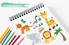 Safari Animals graphics and illustrations Product Image 3
