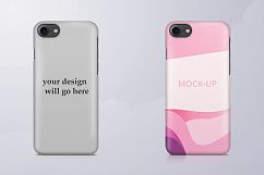 Apple iPhone 7 3d Phone Case Mockup  Product Image 2