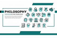 Philosophy Science Landing Header Vector Product Image 1