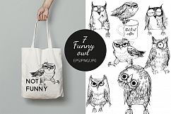 Funny owl collection Product Image 3