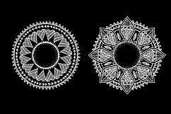 Hand drawn Love Mandalas Product Image 9