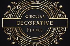 Circular Decorative Frames Product Image 1