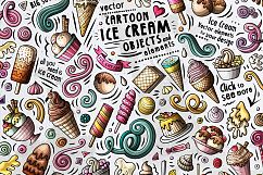 Ice-Cream Cartoon Doodle Big Pack Product Image 2