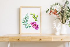 Wonderful tropical plant PNG watercolor set Product Image 4