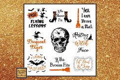 Haunted Halloween SVG Bundle, Halloween Svg, Witch Svg, Fall Product Image 1