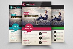 Employment Agency Business Flyer Template Product Image 1