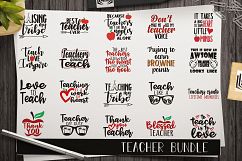 Teacher SVG Bundle - Cut files - Vectors - School SVG files Product Image 1