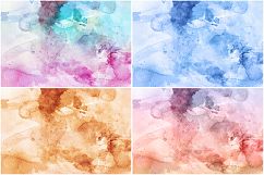 50 Watercolor Backgrounds 02 Product Image 5