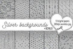 Silver Backgrounds Product Image 1