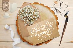 Valentines Day PSD layered scene mockup Product Image 1