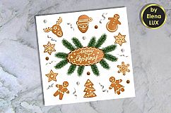 Merry Christmas Greeting Card Product Image 1