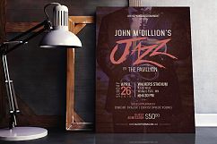 Jazz Concert Flyer Poster Template Product Image 8