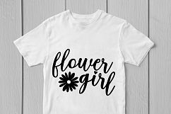 Flower Girl - Wedding SVG EPS DXF PNG Cutting Files Product Image 2