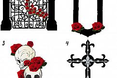 Gothic Clipart Product Image 5