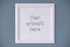 Professional white mock up frame jpg png psd Product Image 1