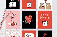 Happy Valentine graphic set Product Image 4