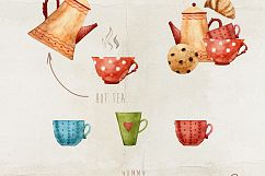 Watercolor Autumn Hedgehogs Product Image 2