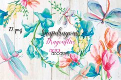 Snapdragons and Dragonflies Product Image 1