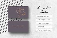 Elegant Gold Business Card 1 Product Image 1