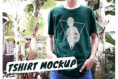 Men Wearing T-Shirt Product Image 1