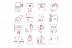 Business icons set Product Image 1