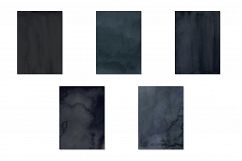 Dark Watercolor Digital Paper /  Textures Product Image 2