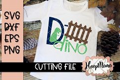 Defense Dino - Football SVG Cutting Fil Product Image 1