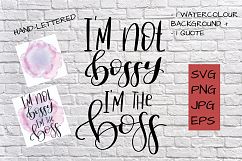 I`m not bossy I`m the boss Product Image 1
