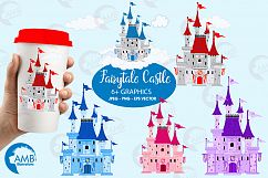 Fairytale castle clipart, graphics, illustrations AMB-992 Product Image 5