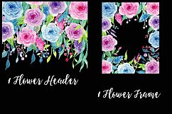 Watercolor Clipart Violet Collection  Product Image 4