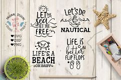 Summer SVG Summer Quotes Summer Cut Files Bundle and Doodles Product Image 3