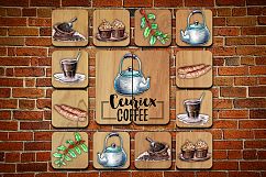 Watercolor Coffee (promo 50%) Product Image 9